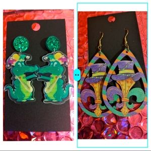 Mardi Gras Earrings Bundle!